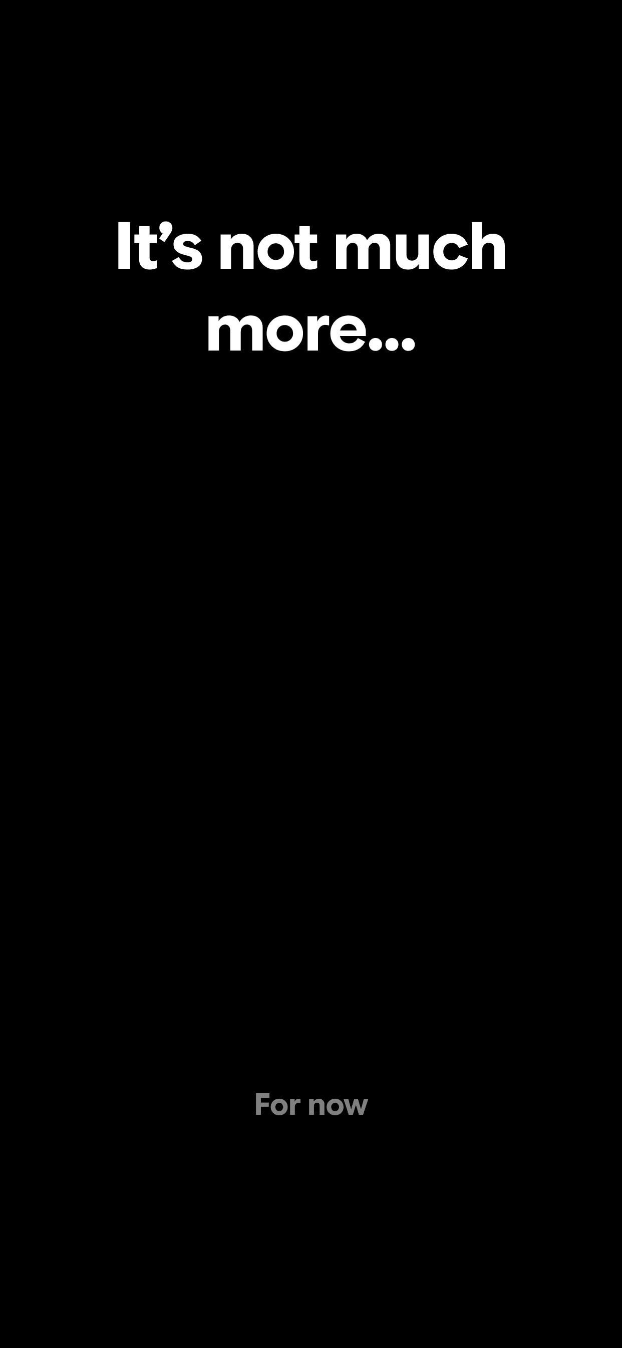 Fulltime screen: timer and dial